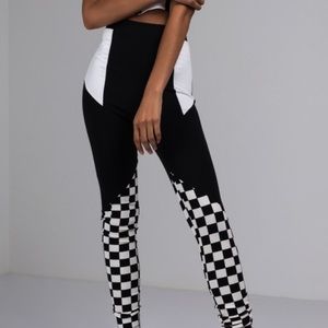 Checker Legging